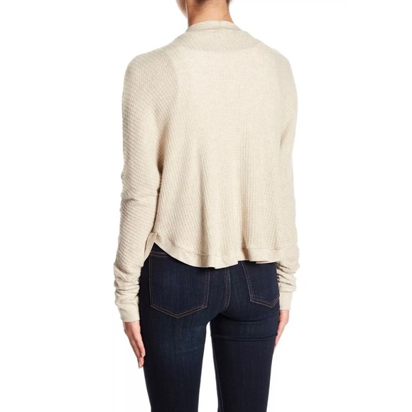 282 lush  waffle knit cardigan - Picture 2 of 4